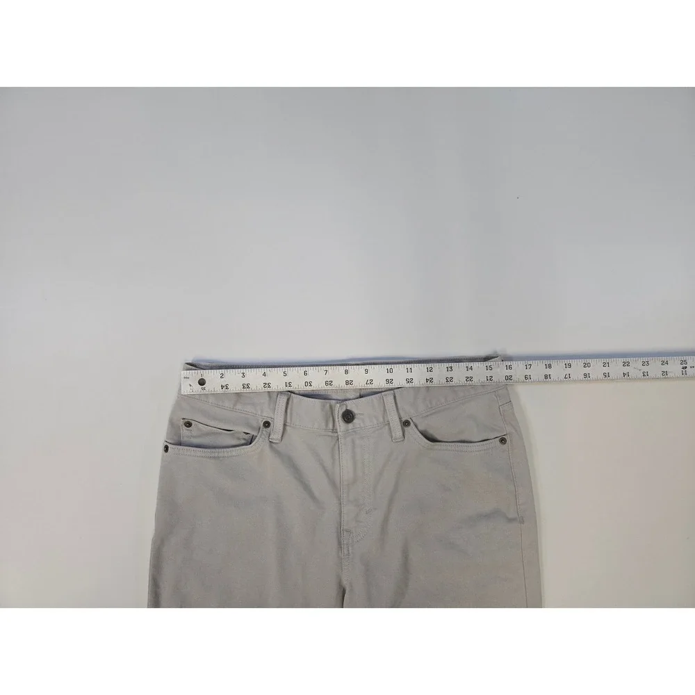 Banana Republic Traveler Pants Mens 31x32‎ Slim Fit Light Gray Italian Fabric